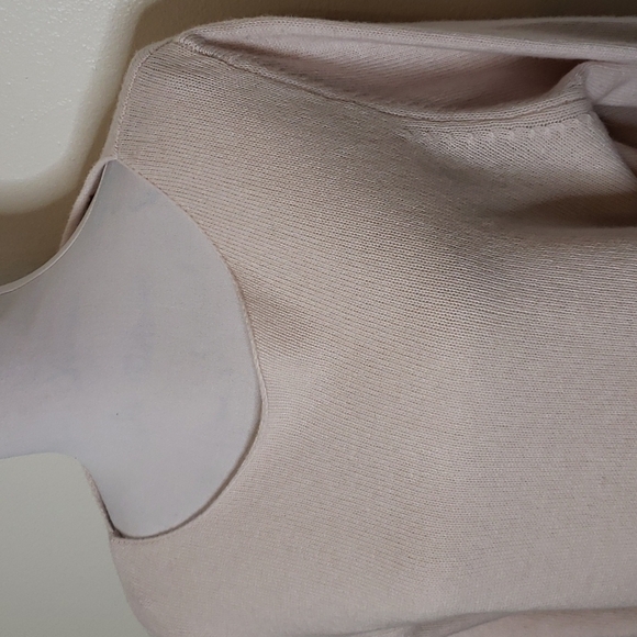 NEW Benedetta B. Merino Wool Cashmere Sweater Button Back Cardigan Luxury Comfy - Picture 3 of 16